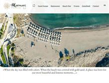 Tablet Screenshot of marmariparadise.com
